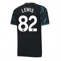 Manchester City Rico Lewis #82 Tredjedrakt 2023-24 Kortermet